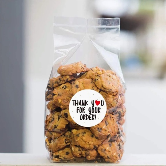 (34) Roll of 500 “Thank You for Your Order” 1” Stickers for Retailers - Picture 8 of 10